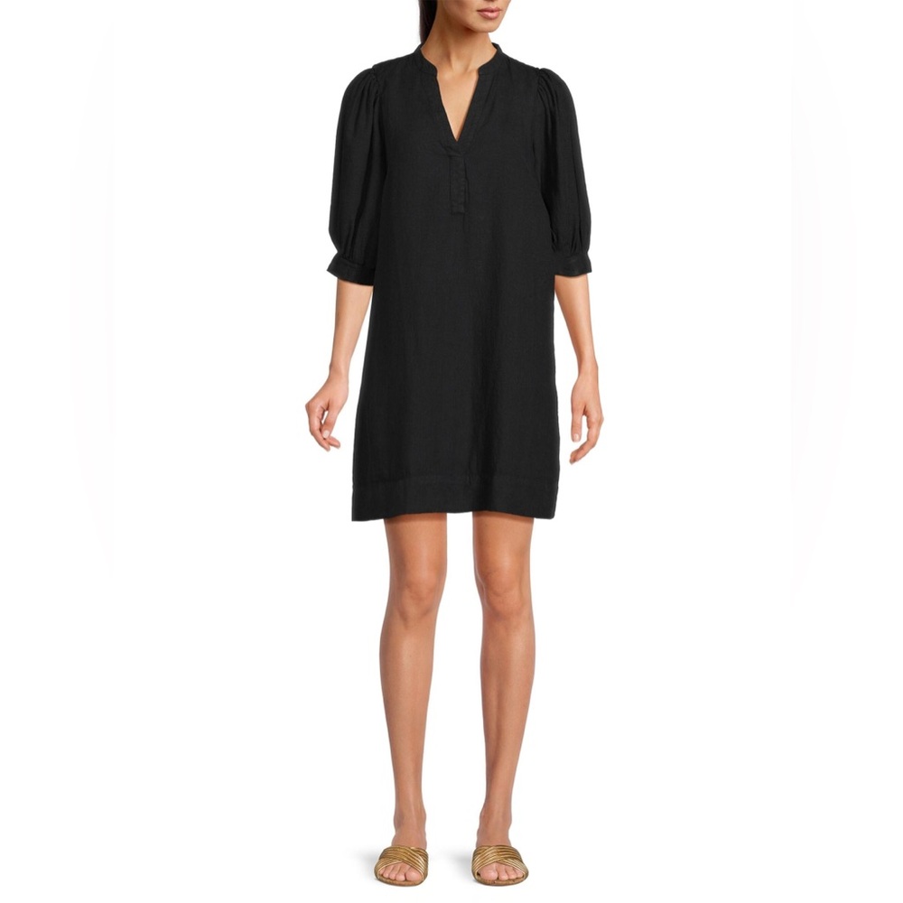 Lilly Pulitzer Black Linen Dress